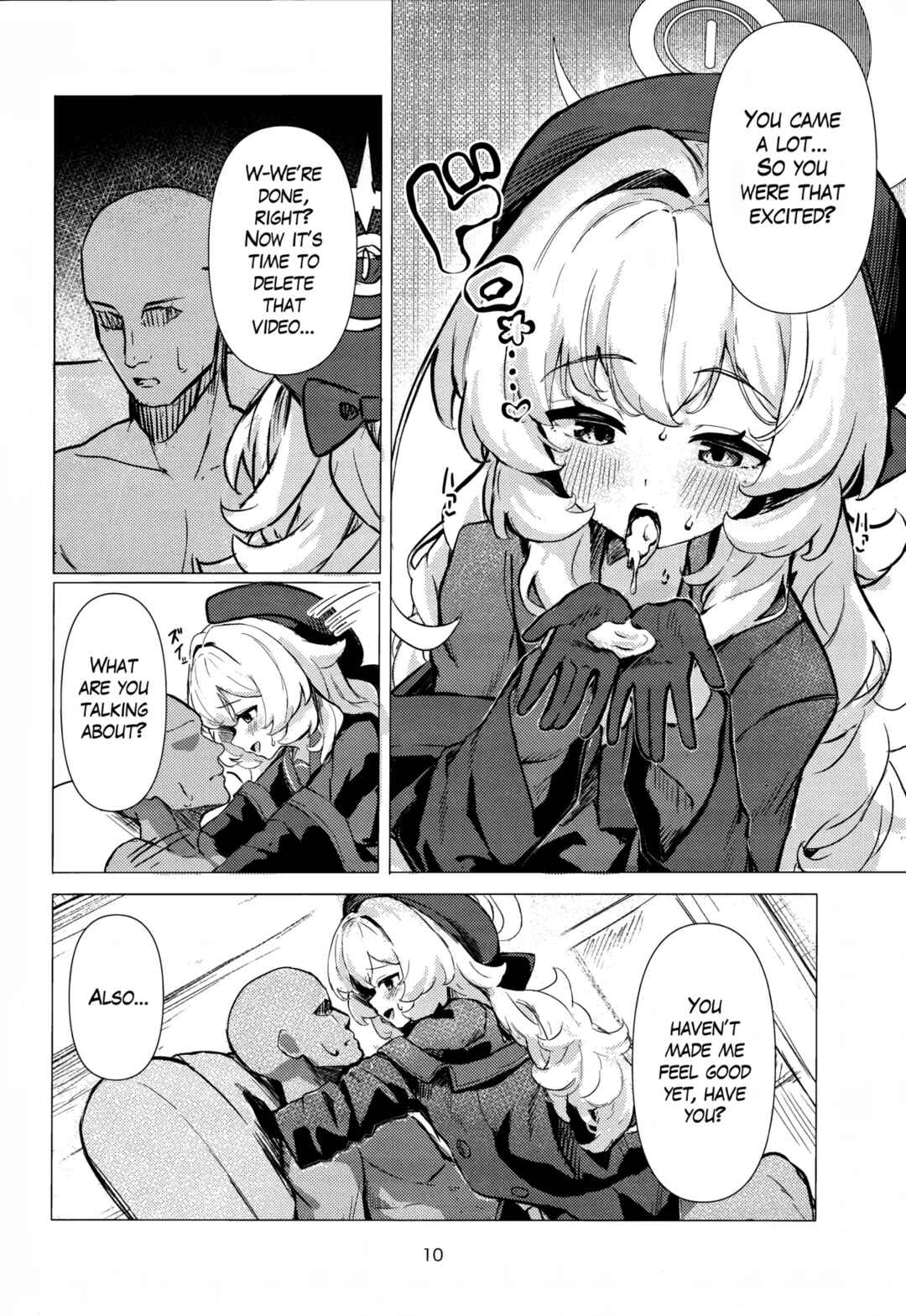 Page 9 Chapter Unknown_28ec Blue Archive - Niyaniya Kyouju ni Kanzen Haiboku suru Hon (Doujinshi)