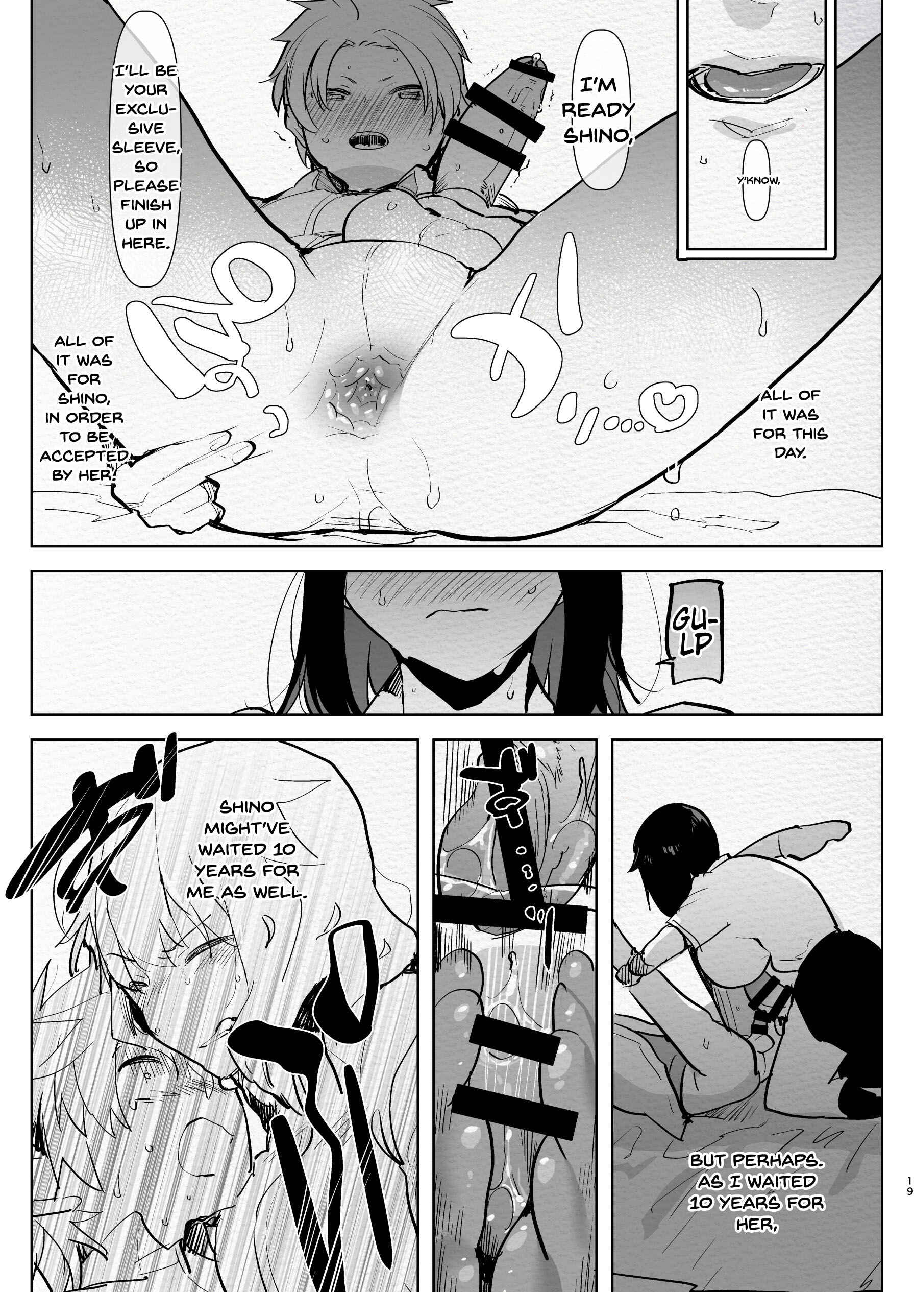Page 19 Chapter 1 Futanari Osananajimi to Ore to Hajimete no Gyaku Anal Kagai Jugyou