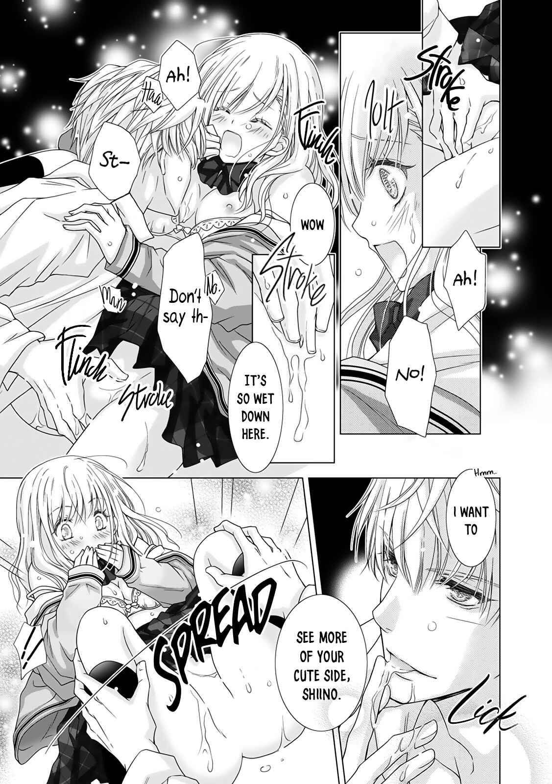 Page 12 Chapter 4 Hajimete Kedamono Karamiau Futari