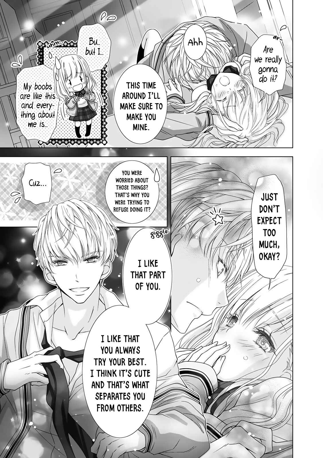 Page 8 Chapter 4 Hajimete Kedamono Karamiau Futari