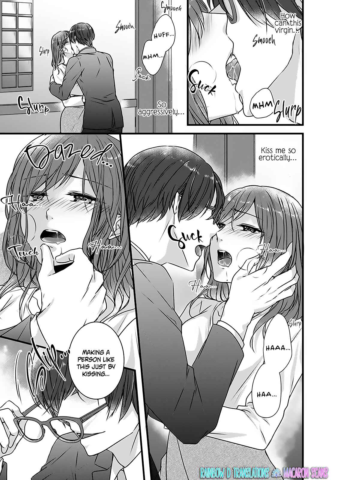 Page 8 Chapter 2 Hajimete Kedamono Karamiau Futari