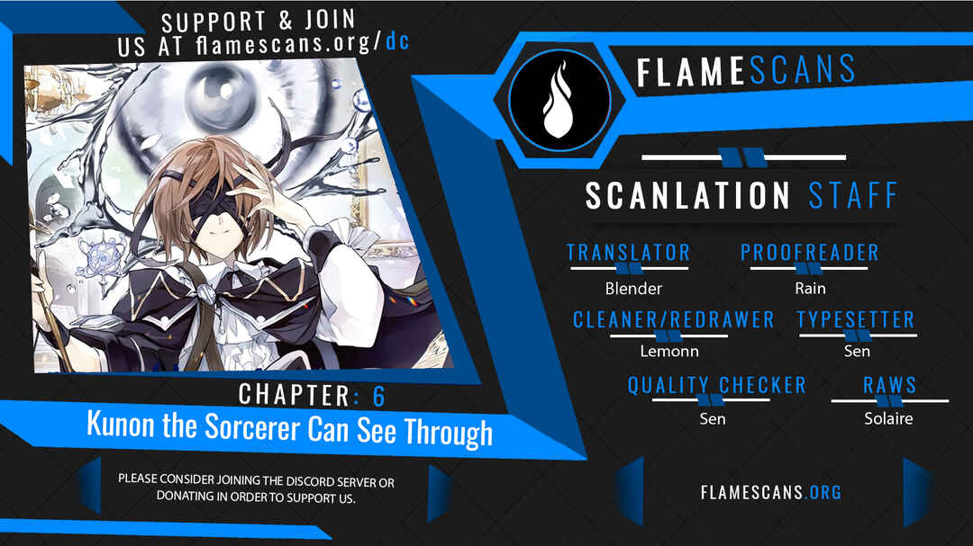 Page 1 Chapter 6 Kunon the Sorcerer Can See