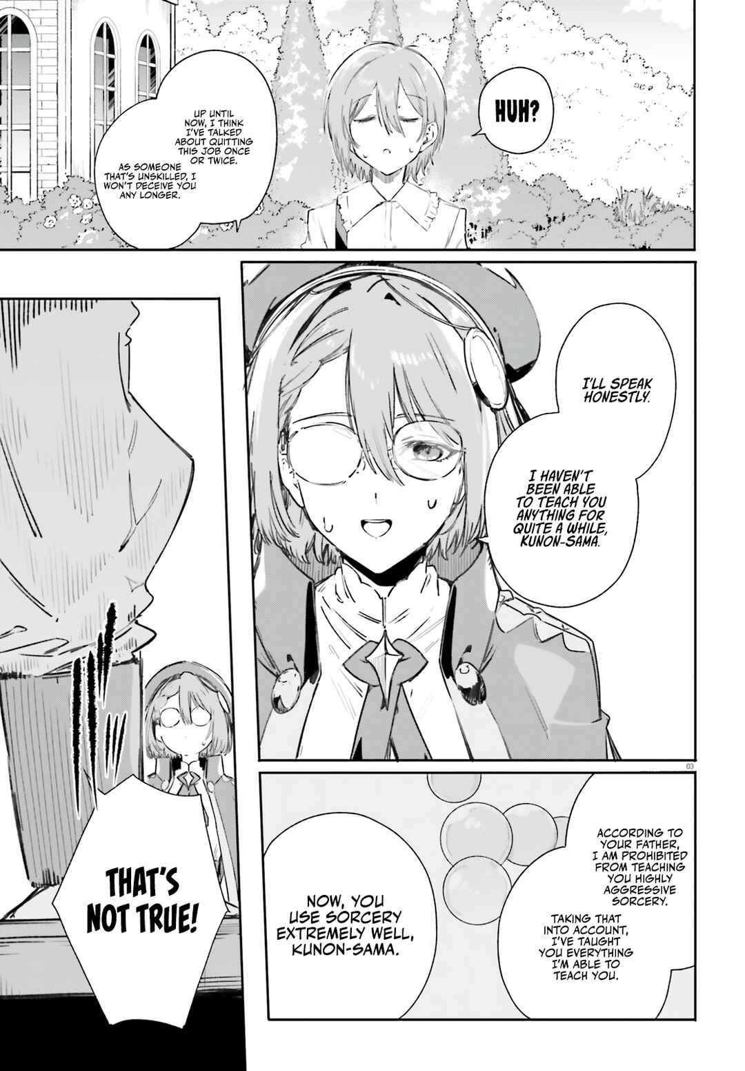 Page 4 Chapter 6 Kunon the Sorcerer Can See