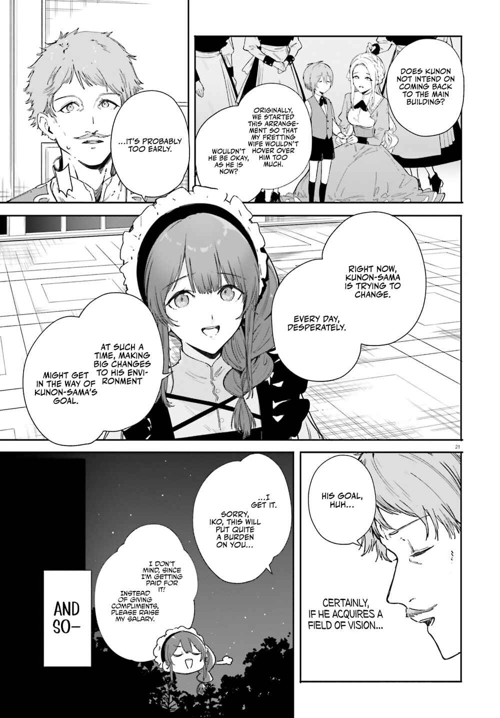 Page 22 Chapter 2 Kunon the Sorcerer Can See