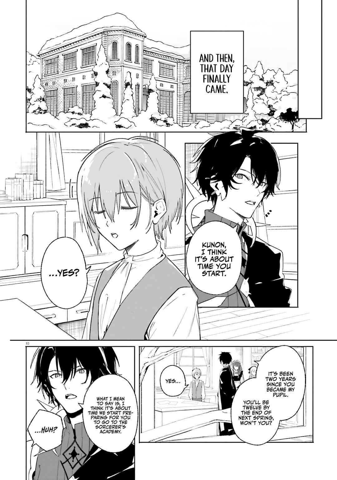 Page 11 Chapter 11 Kunon the Sorcerer Can See