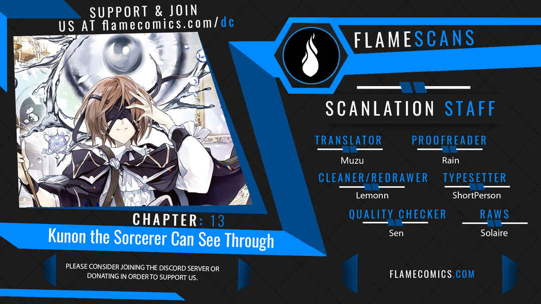 Page 1 Chapter 13 Kunon the Sorcerer Can See