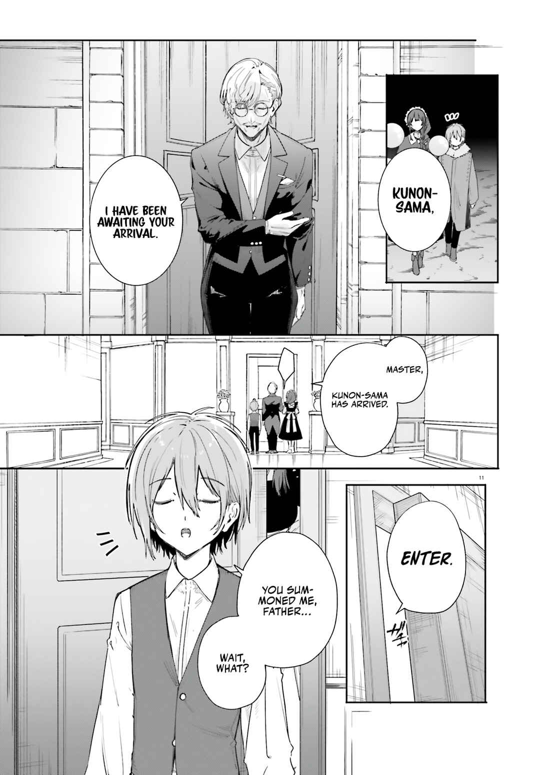 Page 12 Chapter 3 Kunon the Sorcerer Can See