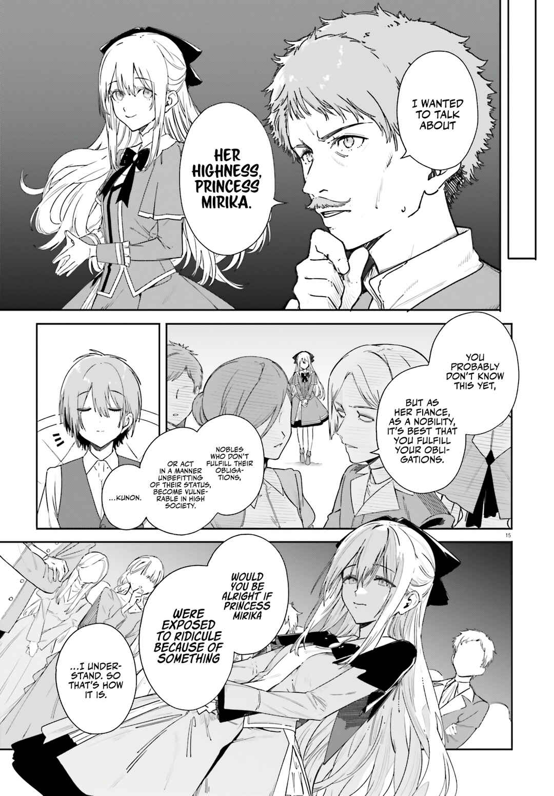 Page 16 Chapter 3 Kunon the Sorcerer Can See