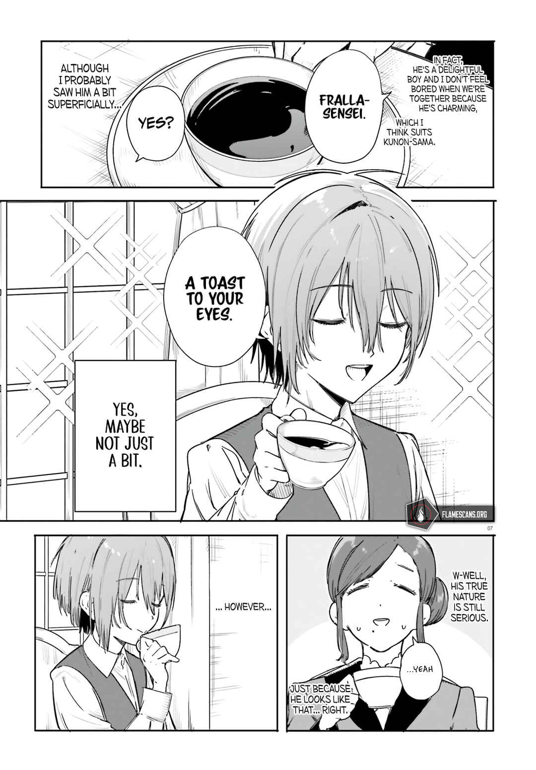 Page 8 Chapter 3 Kunon the Sorcerer Can See