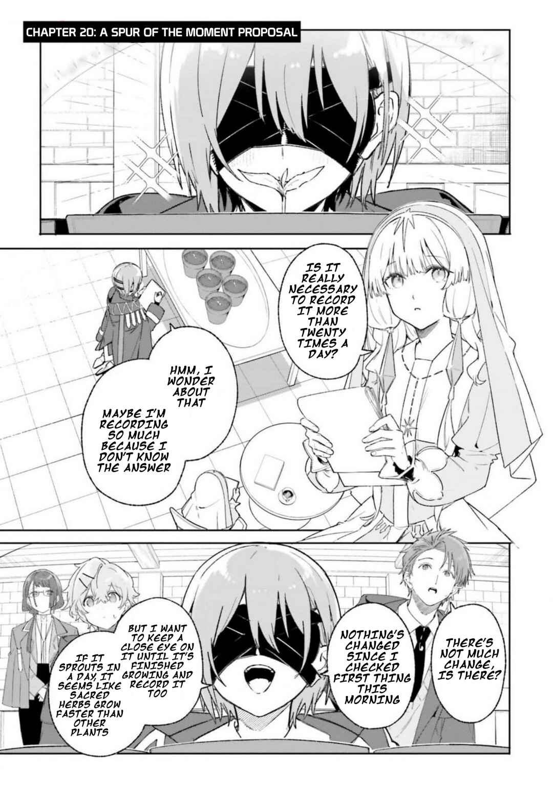 Page 1 Chapter 20 Kunon the Sorcerer Can See