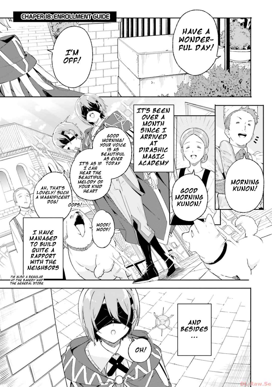 Page 1 Chapter 18 Kunon the Sorcerer Can See