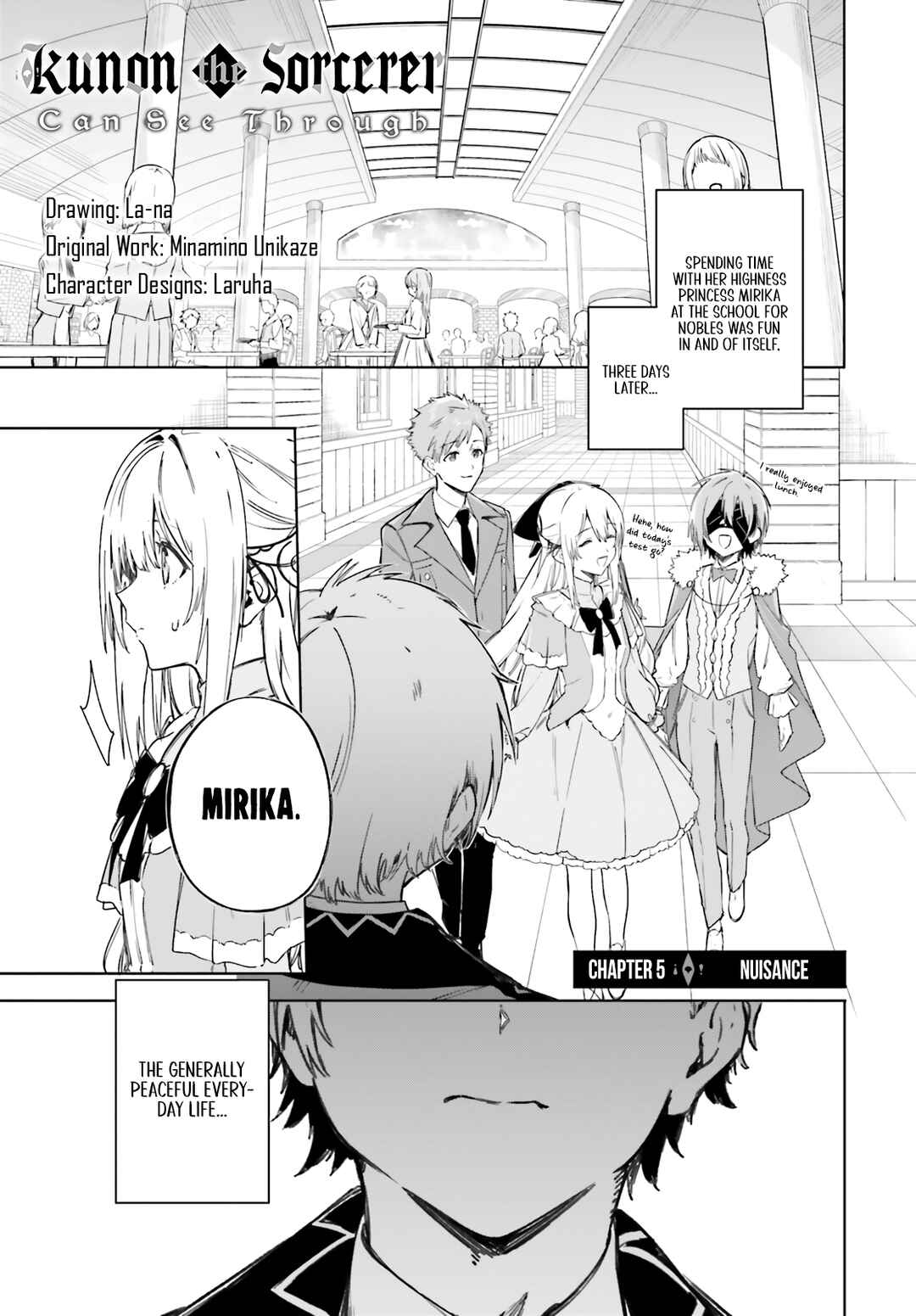 Page 2 Chapter 5 Kunon the Sorcerer Can See