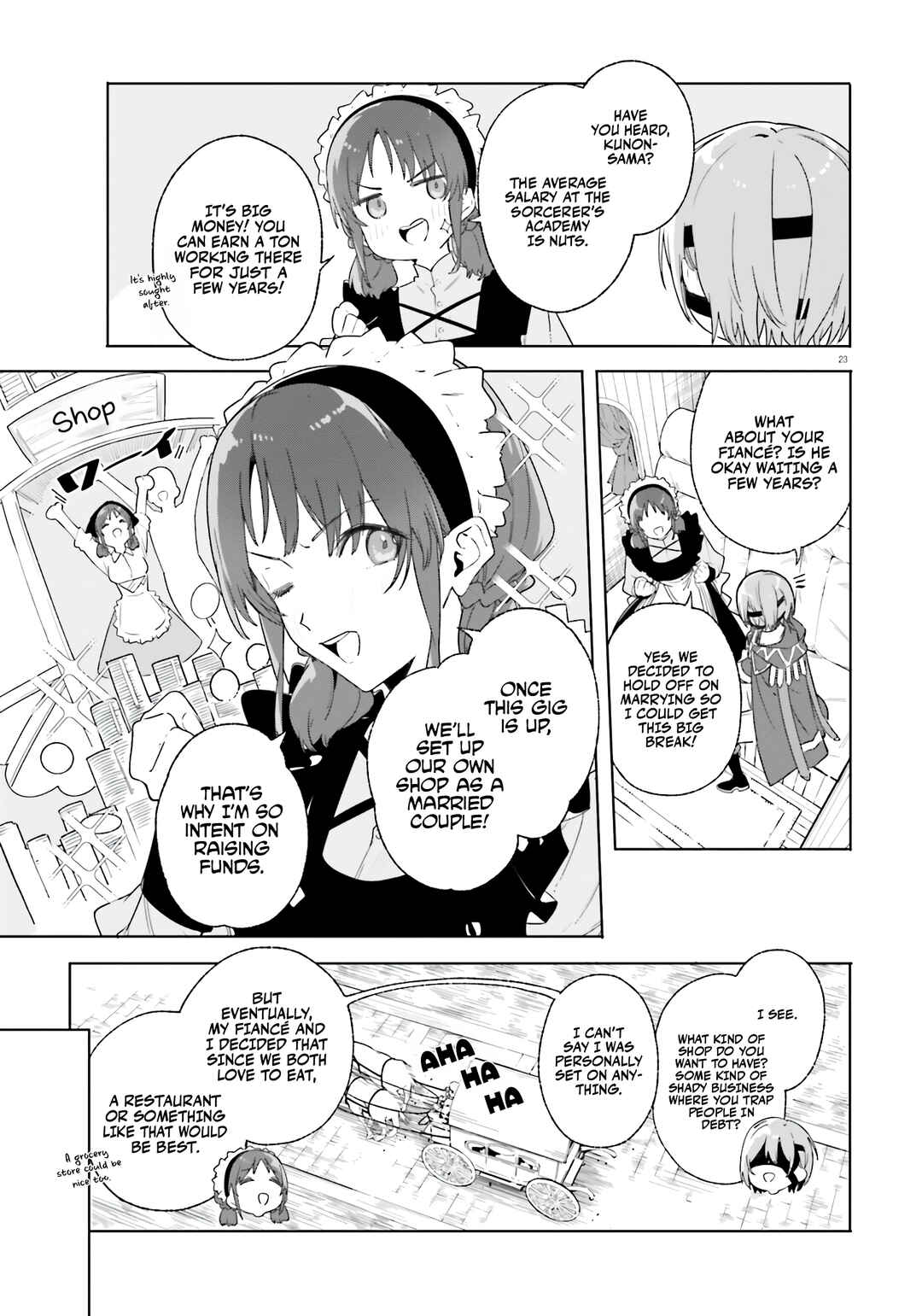 Page 23 Chapter 14 Kunon the Sorcerer Can See