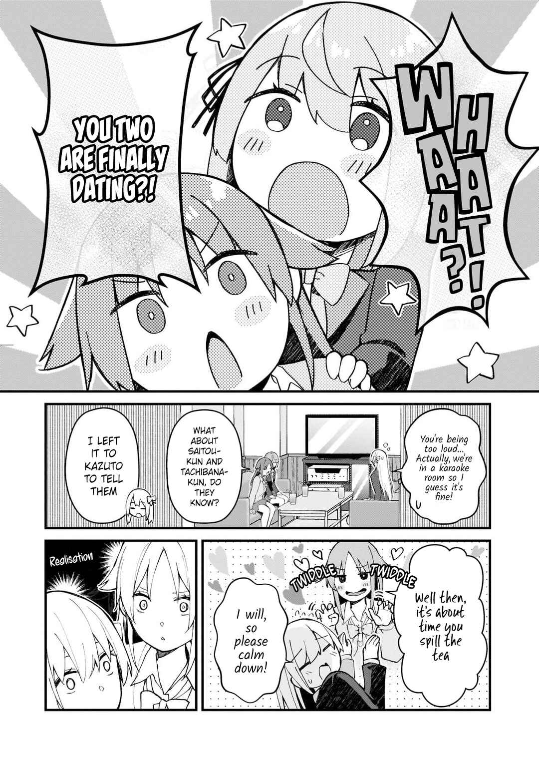 Page 2 Chapter 35 Netoge no Yome ga Ninki Idol datta ~Cool kei no Kanojo wa Genjitsu demo Yome no Tsumori de Iru~