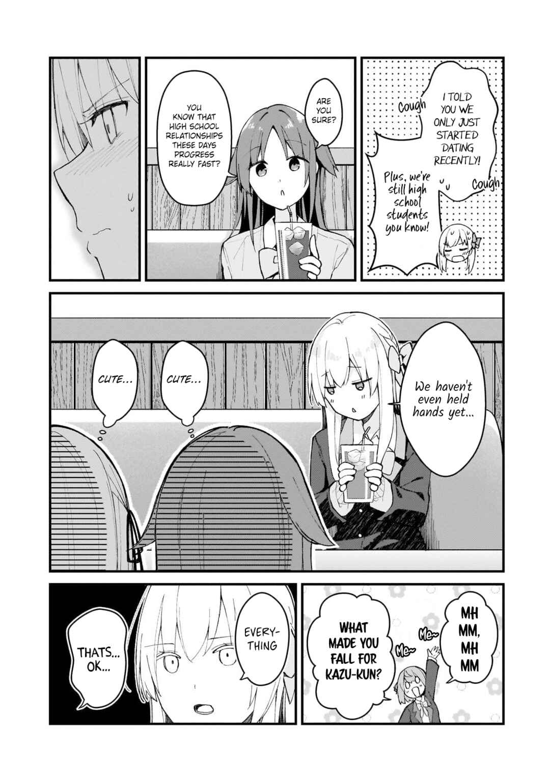 Page 5 Chapter 35 Netoge no Yome ga Ninki Idol datta ~Cool kei no Kanojo wa Genjitsu demo Yome no Tsumori de Iru~