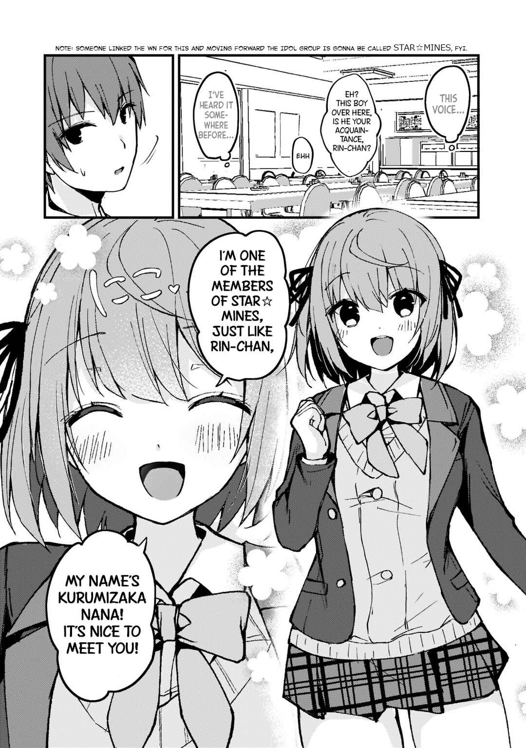 Page 2 Chapter 3 Netoge no Yome ga Ninki Idol datta ~Cool kei no Kanojo wa Genjitsu demo Yome no Tsumori de Iru~