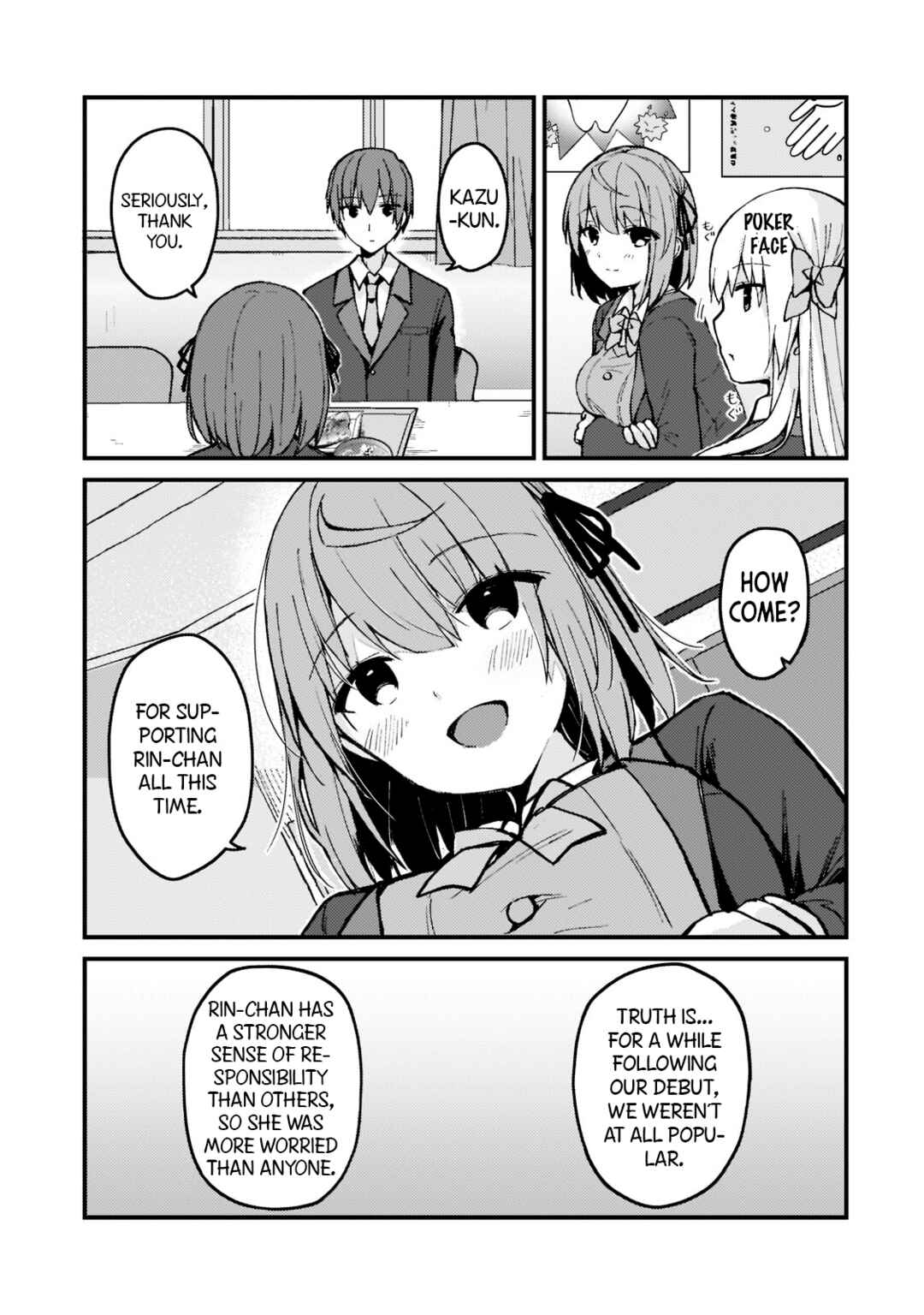 Page 7 Chapter 3 Netoge no Yome ga Ninki Idol datta ~Cool kei no Kanojo wa Genjitsu demo Yome no Tsumori de Iru~