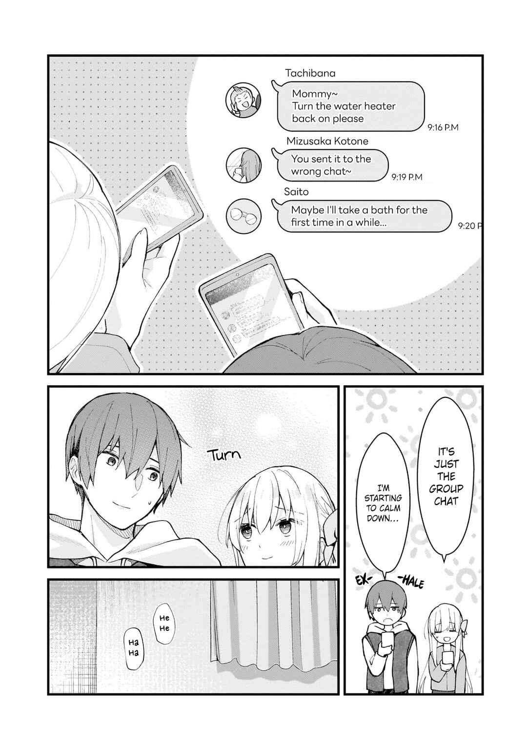 Page 11 Chapter 34 Netoge no Yome ga Ninki Idol datta ~Cool kei no Kanojo wa Genjitsu demo Yome no Tsumori de Iru~