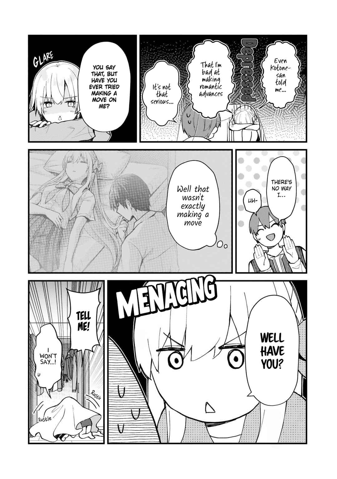 Page 6 Chapter 34 Netoge no Yome ga Ninki Idol datta ~Cool kei no Kanojo wa Genjitsu demo Yome no Tsumori de Iru~