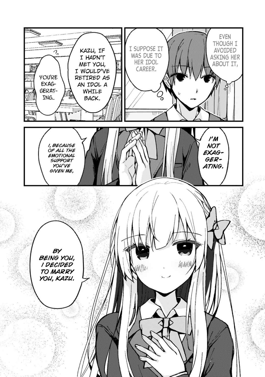 Page 13 Chapter 2 Netoge no Yome ga Ninki Idol datta ~Cool kei no Kanojo wa Genjitsu demo Yome no Tsumori de Iru~