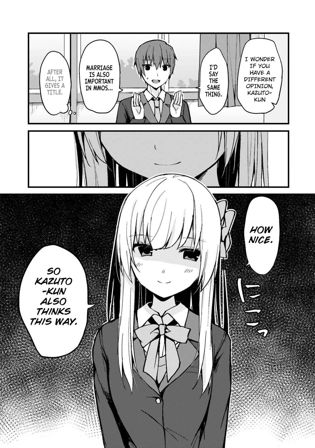 Page 15 Chapter 2 Netoge no Yome ga Ninki Idol datta ~Cool kei no Kanojo wa Genjitsu demo Yome no Tsumori de Iru~