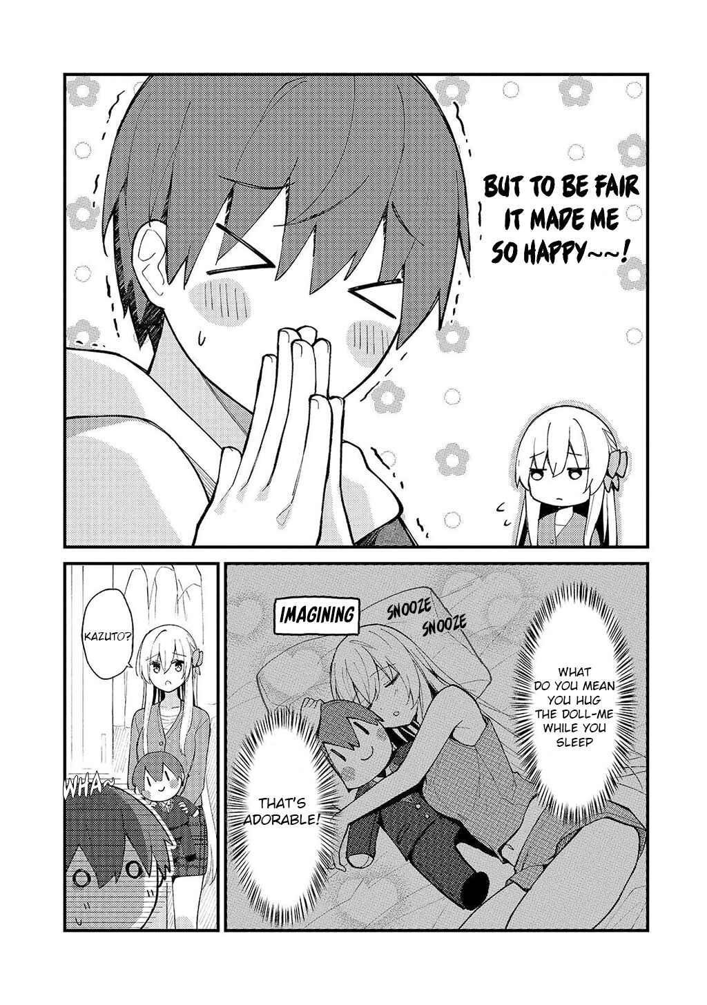 Page 9 Chapter 33 Netoge no Yome ga Ninki Idol datta ~Cool kei no Kanojo wa Genjitsu demo Yome no Tsumori de Iru~