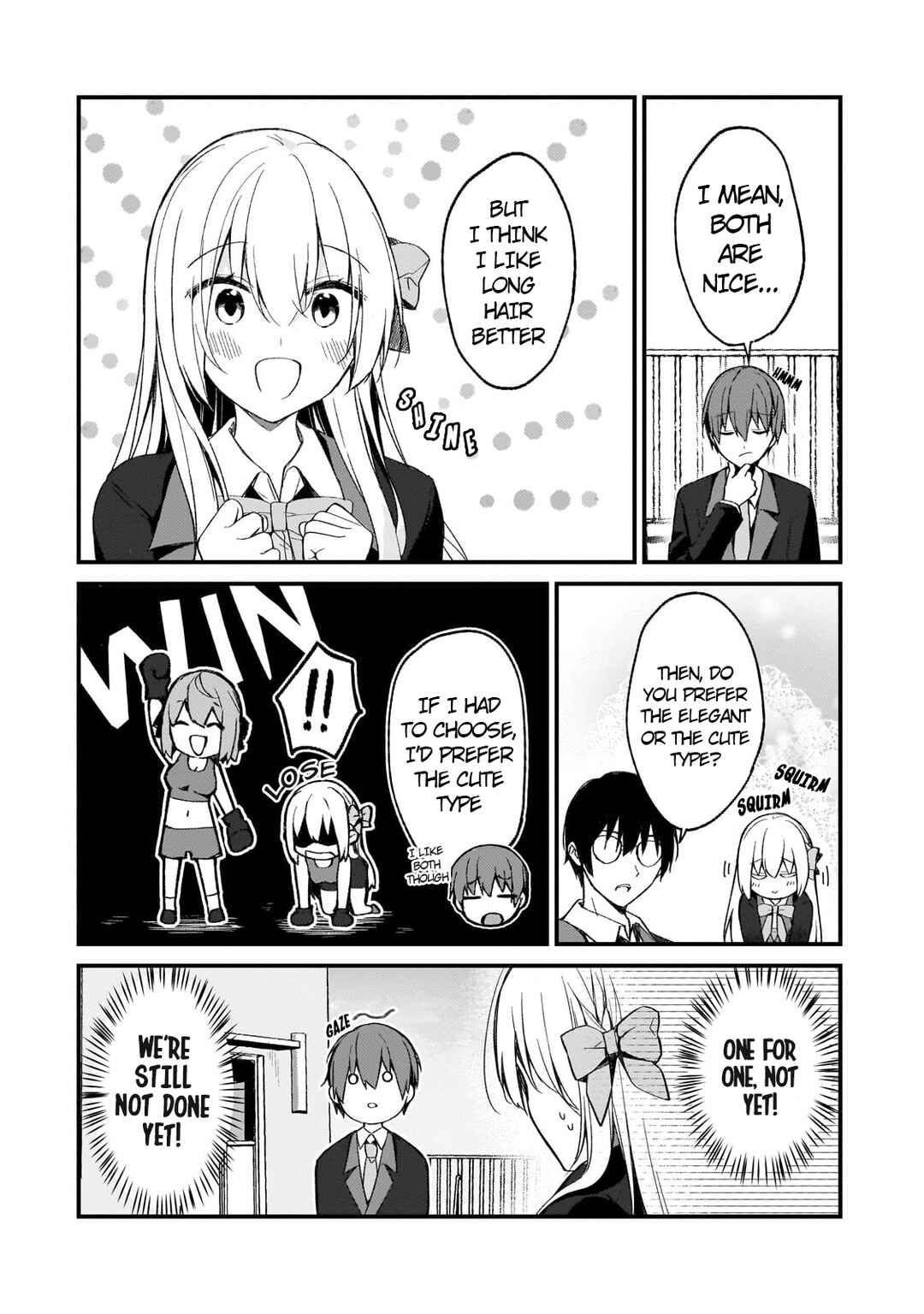 Page 6 Chapter 19 Netoge no Yome ga Ninki Idol datta ~Cool kei no Kanojo wa Genjitsu demo Yome no Tsumori de Iru~