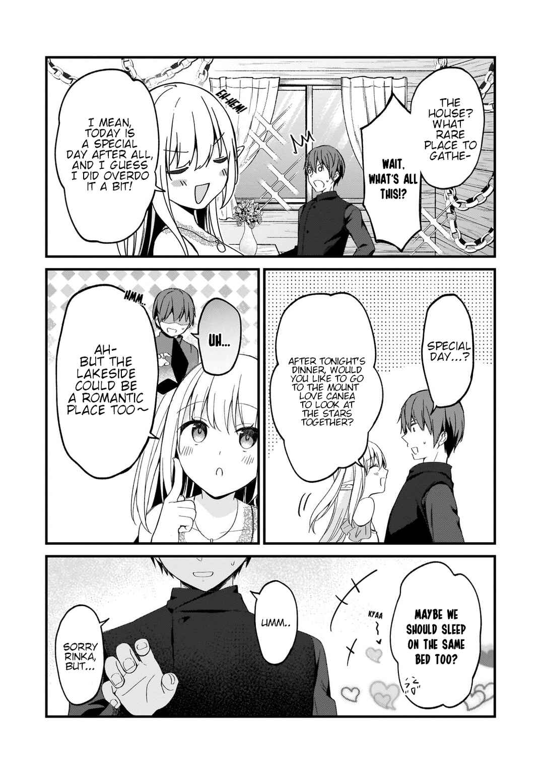 Page 4 Chapter 20 Netoge no Yome ga Ninki Idol datta ~Cool kei no Kanojo wa Genjitsu demo Yome no Tsumori de Iru~