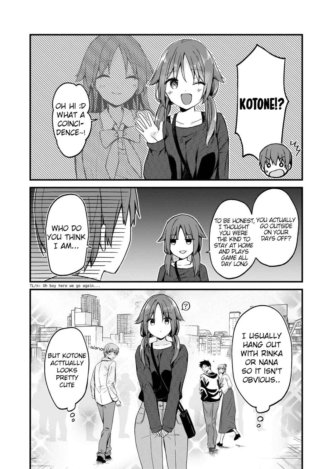 Page 3 Chapter 21 Netoge no Yome ga Ninki Idol datta ~Cool kei no Kanojo wa Genjitsu demo Yome no Tsumori de Iru~
