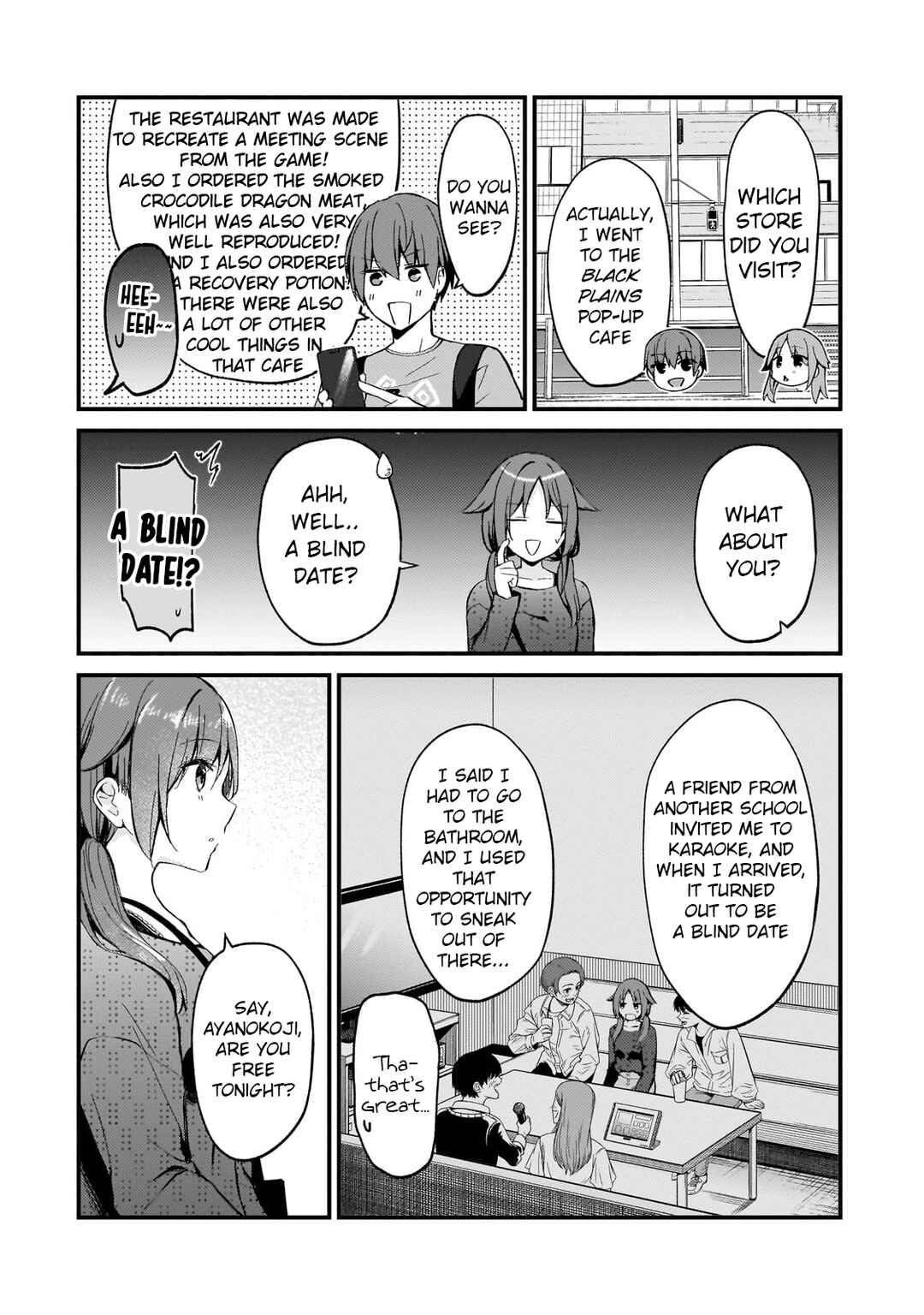 Page 4 Chapter 21 Netoge no Yome ga Ninki Idol datta ~Cool kei no Kanojo wa Genjitsu demo Yome no Tsumori de Iru~