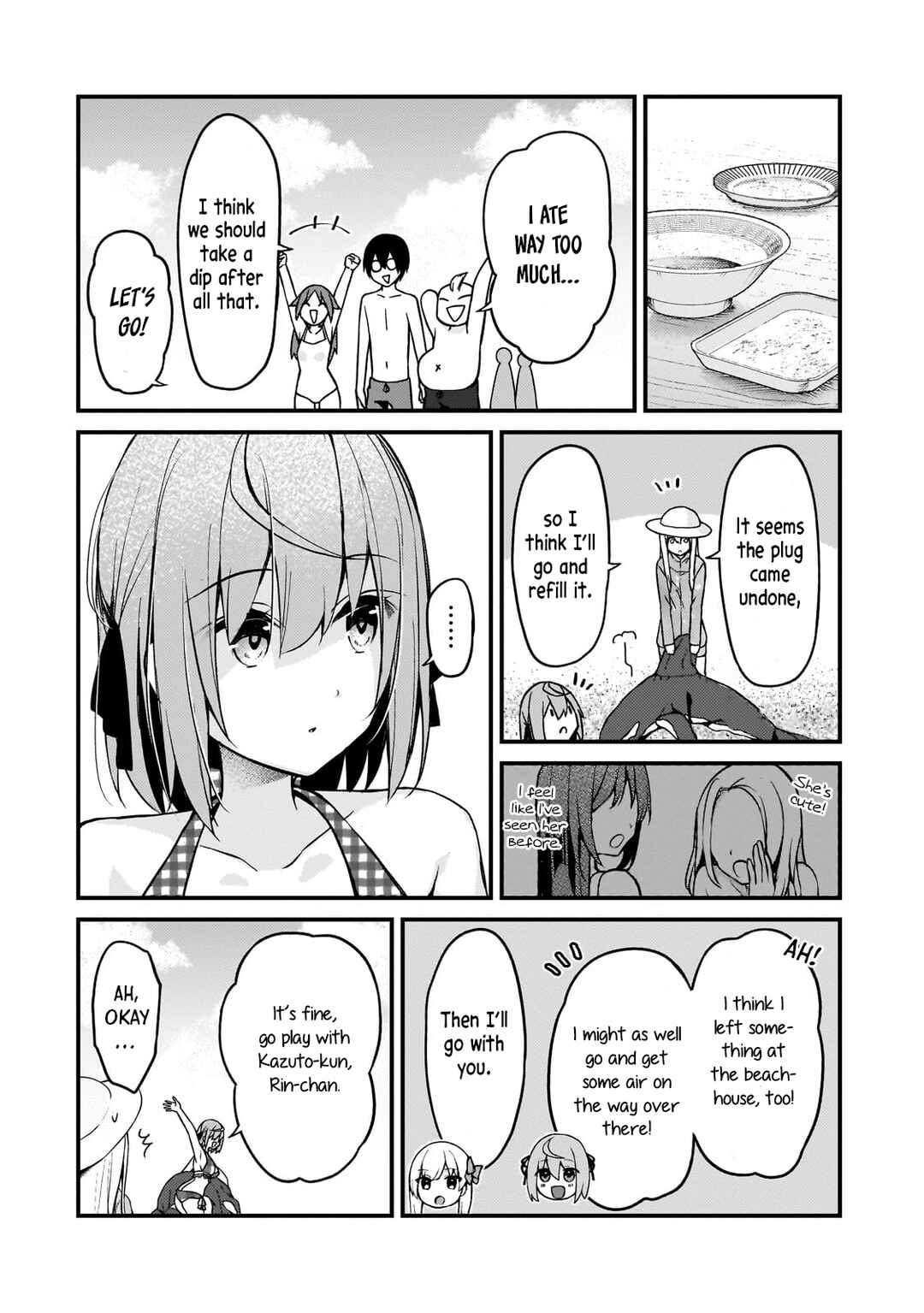 Page 4 Chapter 15 Netoge no Yome ga Ninki Idol datta ~Cool kei no Kanojo wa Genjitsu demo Yome no Tsumori de Iru~