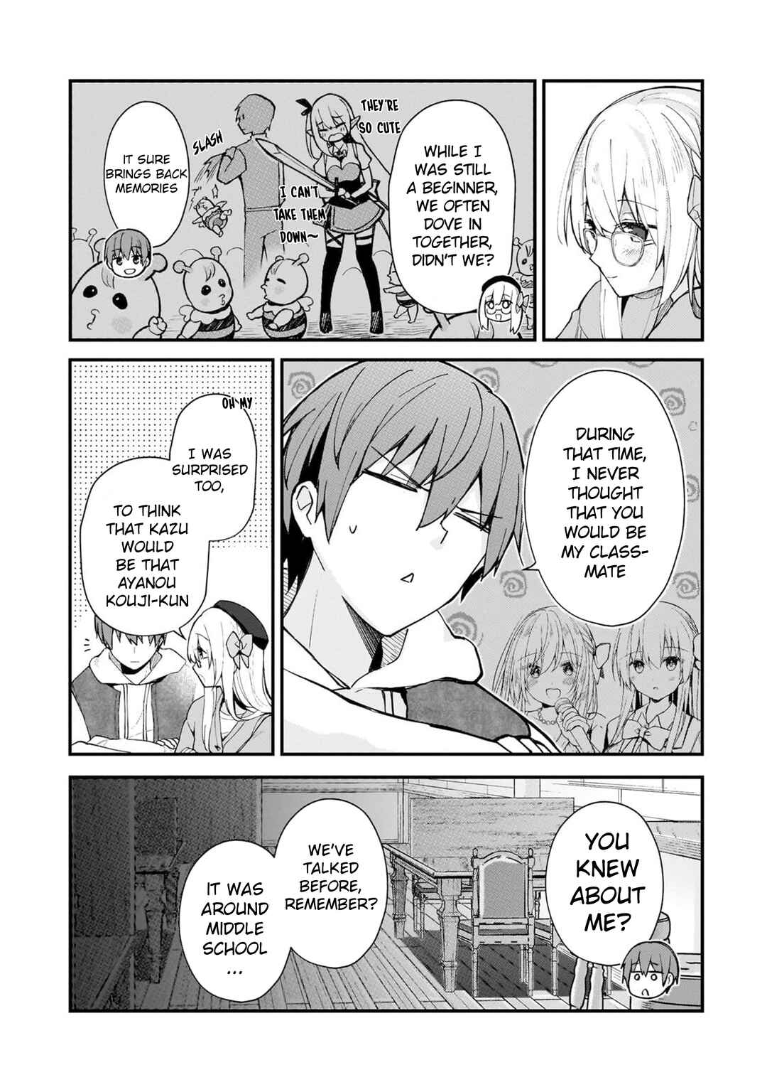 Page 3 Chapter 31 Netoge no Yome ga Ninki Idol datta ~Cool kei no Kanojo wa Genjitsu demo Yome no Tsumori de Iru~