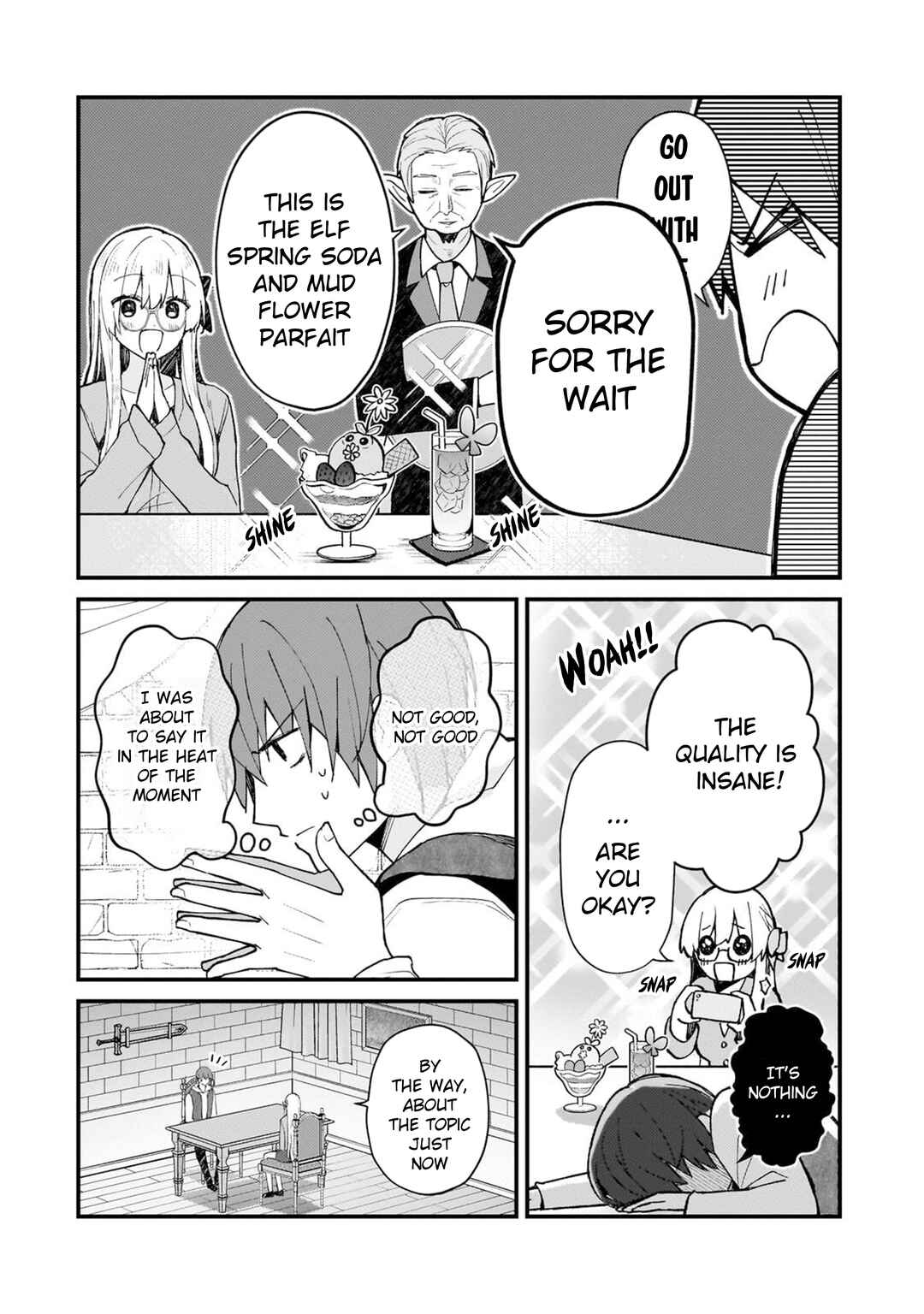 Page 8 Chapter 31 Netoge no Yome ga Ninki Idol datta ~Cool kei no Kanojo wa Genjitsu demo Yome no Tsumori de Iru~
