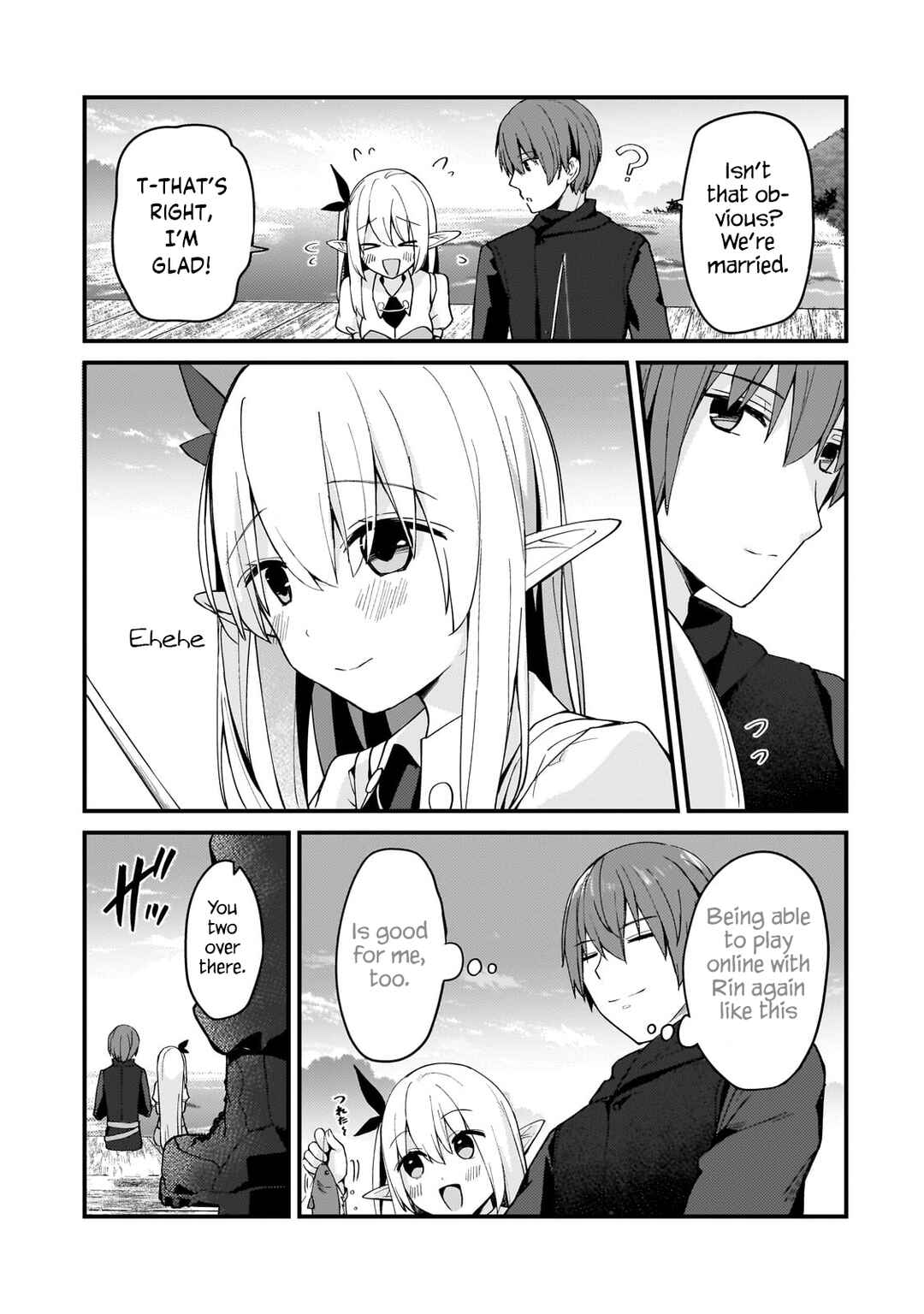Page 17 Chapter 9 Netoge no Yome ga Ninki Idol datta ~Cool kei no Kanojo wa Genjitsu demo Yome no Tsumori de Iru~