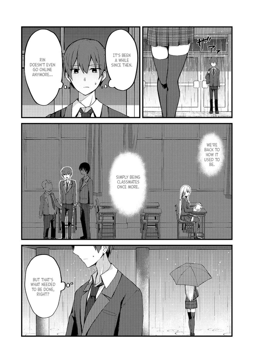 Page 4 Chapter 6 Netoge no Yome ga Ninki Idol datta ~Cool kei no Kanojo wa Genjitsu demo Yome no Tsumori de Iru~