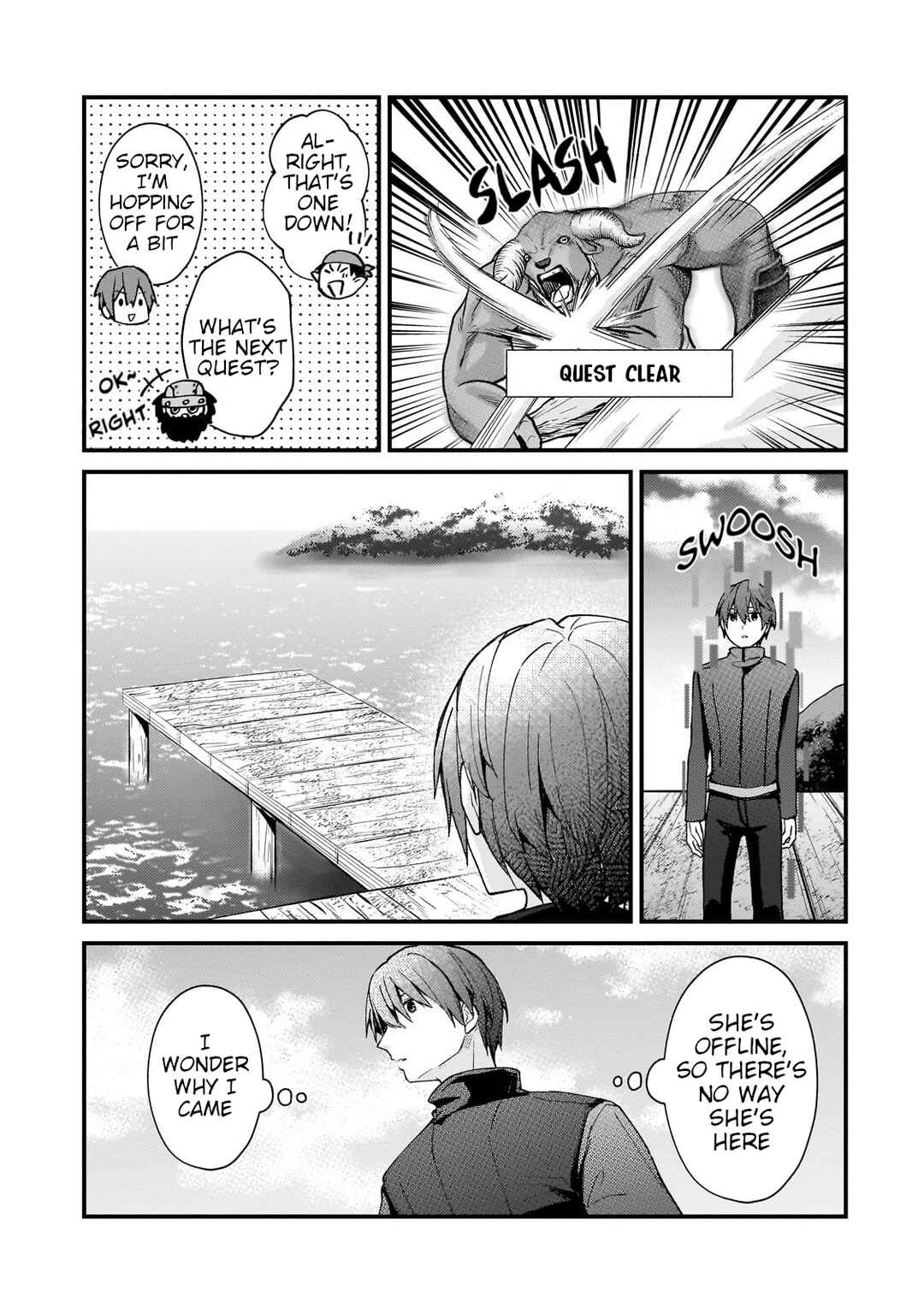 Page 3 Chapter 27 Netoge no Yome ga Ninki Idol datta ~Cool kei no Kanojo wa Genjitsu demo Yome no Tsumori de Iru~