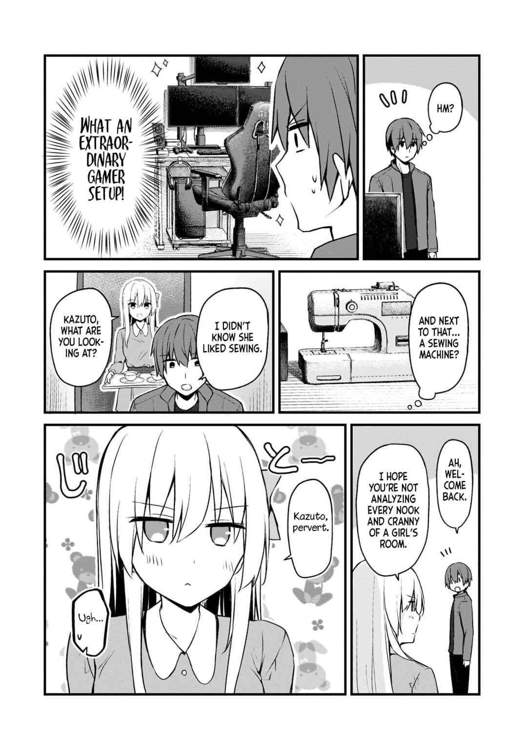 Page 6 Chapter 12 Netoge no Yome ga Ninki Idol datta ~Cool kei no Kanojo wa Genjitsu demo Yome no Tsumori de Iru~