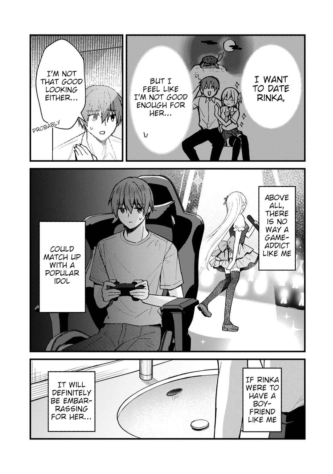 Page 5 Chapter 28 Netoge no Yome ga Ninki Idol datta ~Cool kei no Kanojo wa Genjitsu demo Yome no Tsumori de Iru~