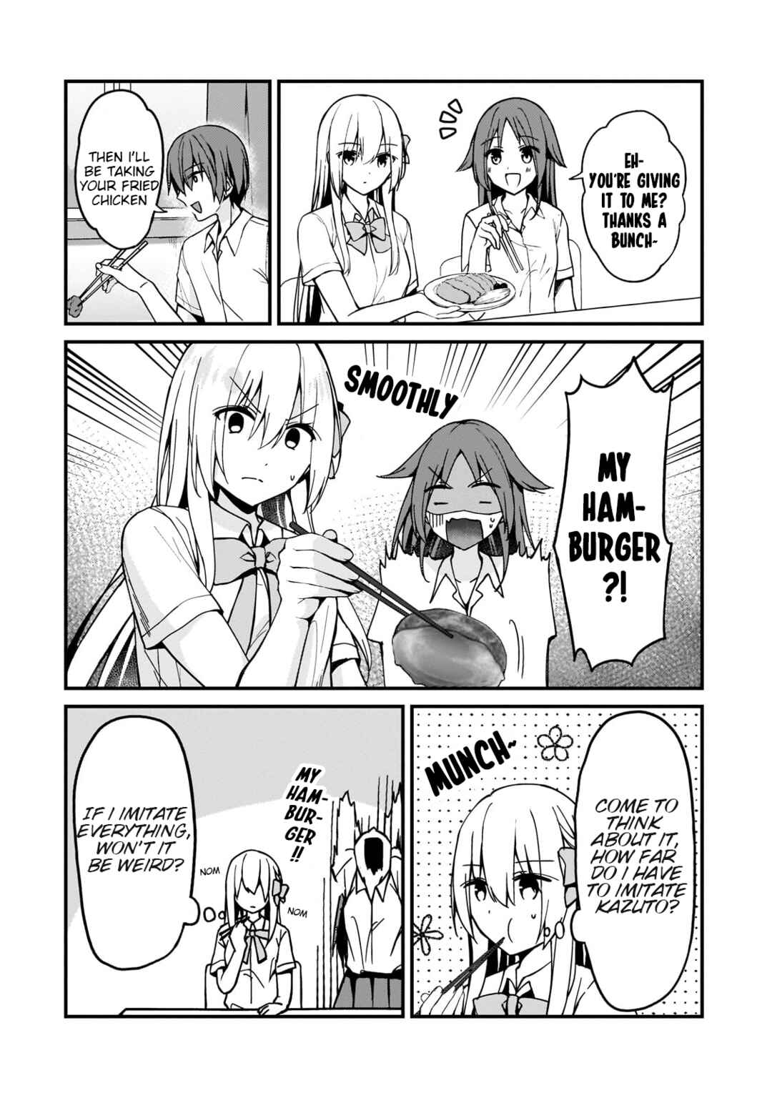 Page 6 Chapter 16 Netoge no Yome ga Ninki Idol datta ~Cool kei no Kanojo wa Genjitsu demo Yome no Tsumori de Iru~