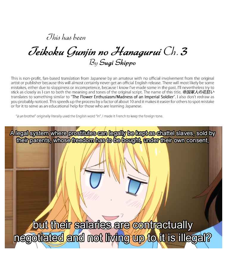 Page 33 Chapter 3 Teikoku Gunjin no Hanagurui
