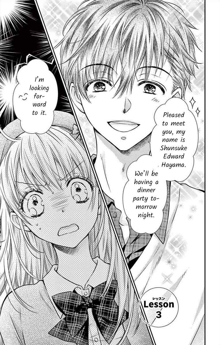Page 1 Chapter 3 Its time for the Kiss, my lady.