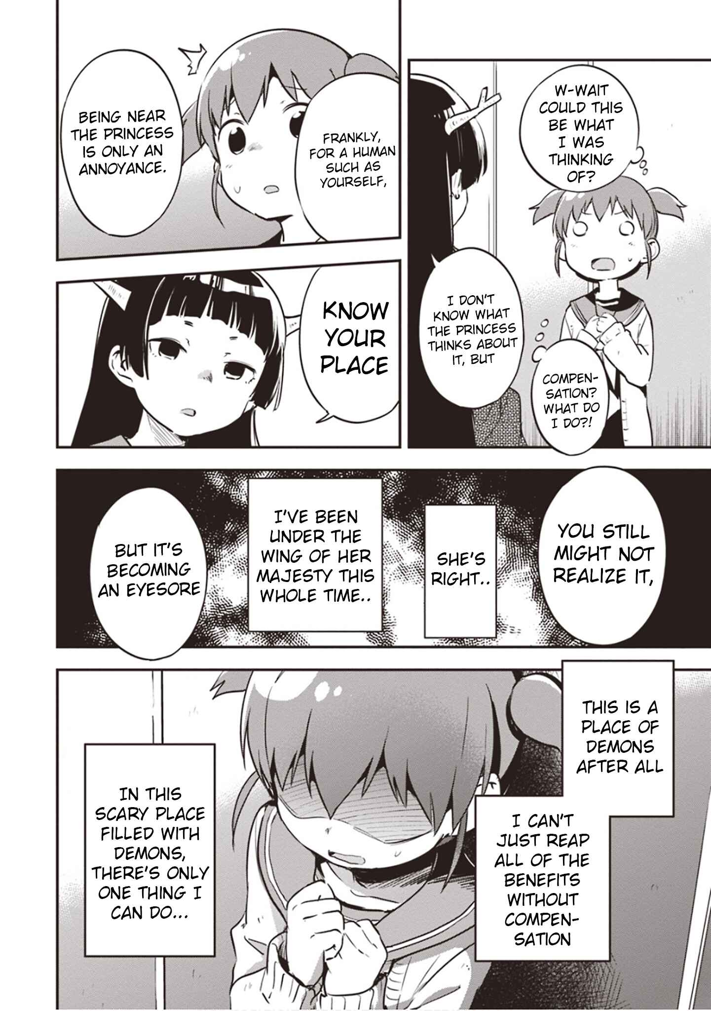 Page 8 Chapter 2 Piyoko to Makai Machi no Hime-sama