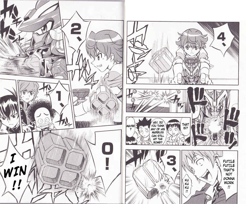 Page 10 Chapter 4 Cross Fight B-Daman
