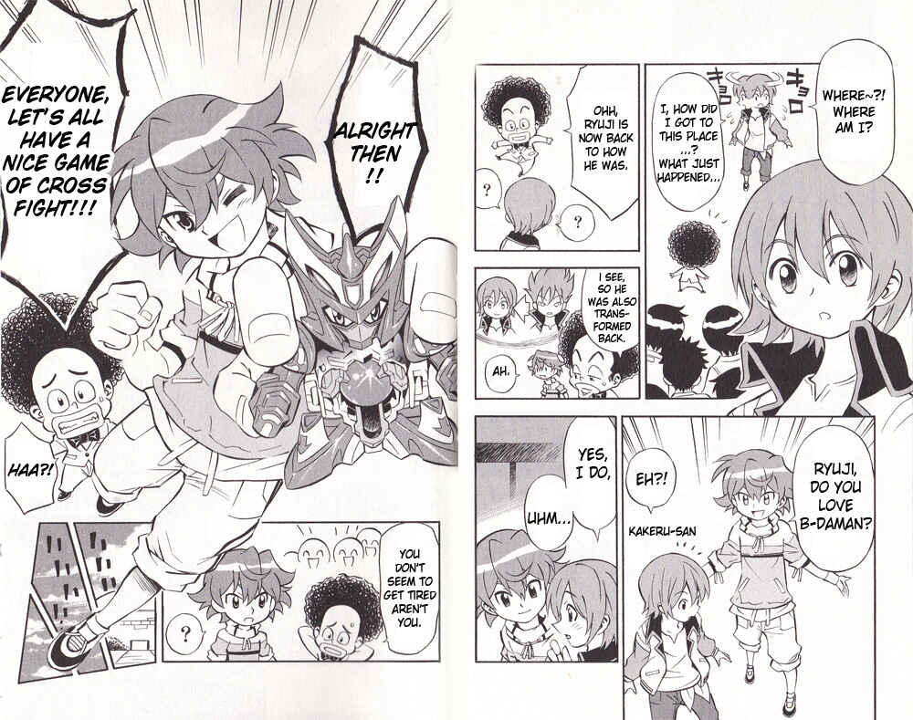 Page 10 Chapter 13 Cross Fight B-Daman