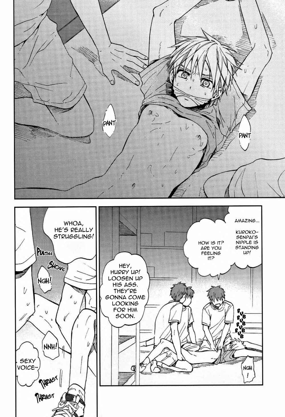 Page 10 Chapter Unknown_66cc Kuroko no Basket - A ̄Rape Shite (Doujinshi)