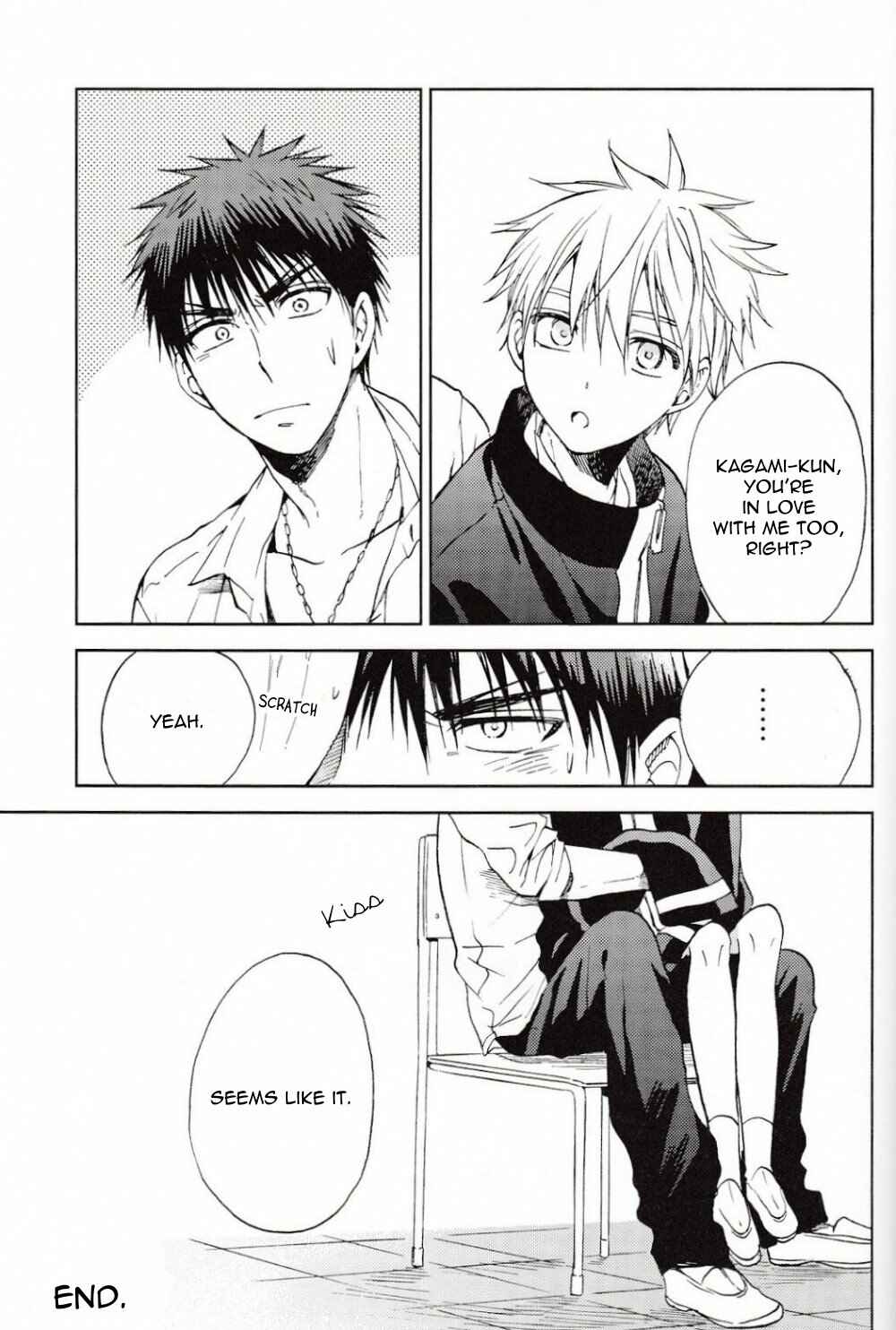 Page 32 Chapter Unknown_66cc Kuroko no Basket - A ̄Rape Shite (Doujinshi)