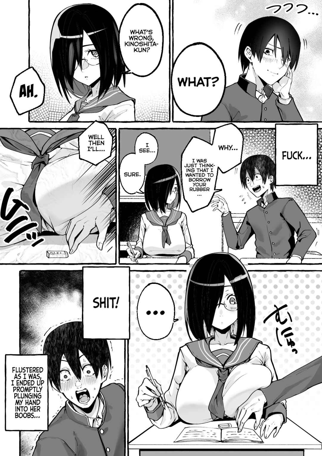 Page 3 Chapter Unknown_ba35 Kyonyuu Kanojo ni Hitasura Shibori Toraremakuru Hanashi
