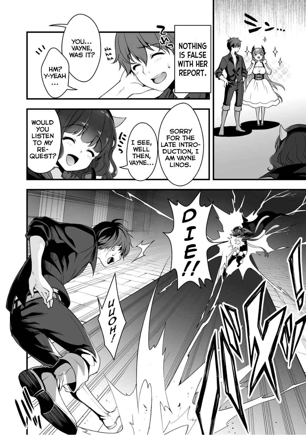 Page 19 Chapter 3 When I Was Playing Eroge With VR, I Was Reincarnated In A Different World, I Will Enslave All The Beautiful Demon Girls ~Crossout Saber~