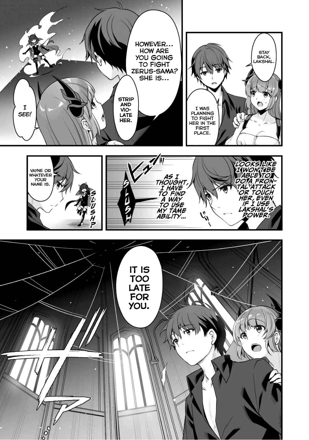 Page 22 Chapter 3 When I Was Playing Eroge With VR, I Was Reincarnated In A Different World, I Will Enslave All The Beautiful Demon Girls ~Crossout Saber~