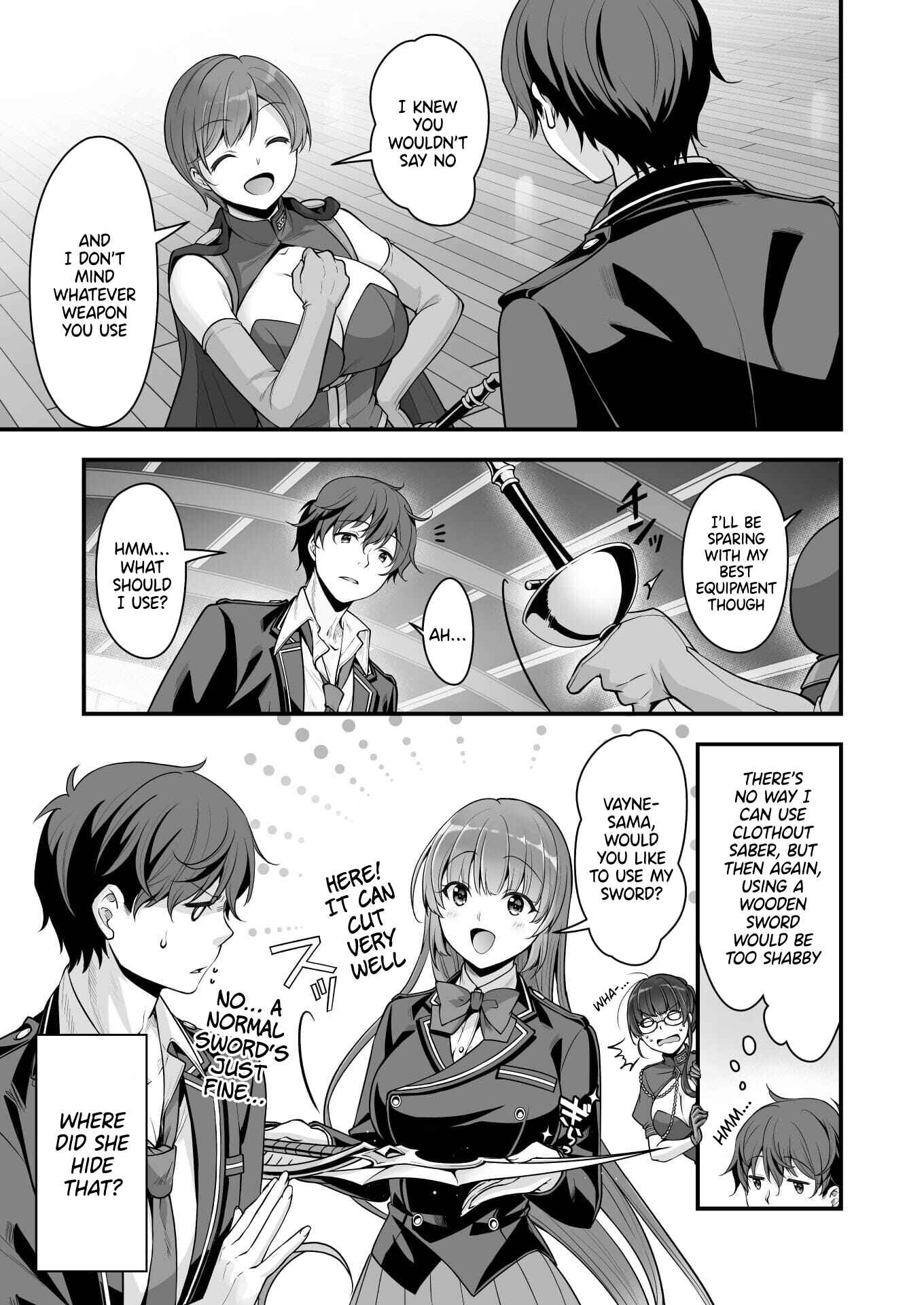 Page 4 Chapter 11 When I Was Playing Eroge With VR, I Was Reincarnated In A Different World, I Will Enslave All The Beautiful Demon Girls ~Crossout Saber~